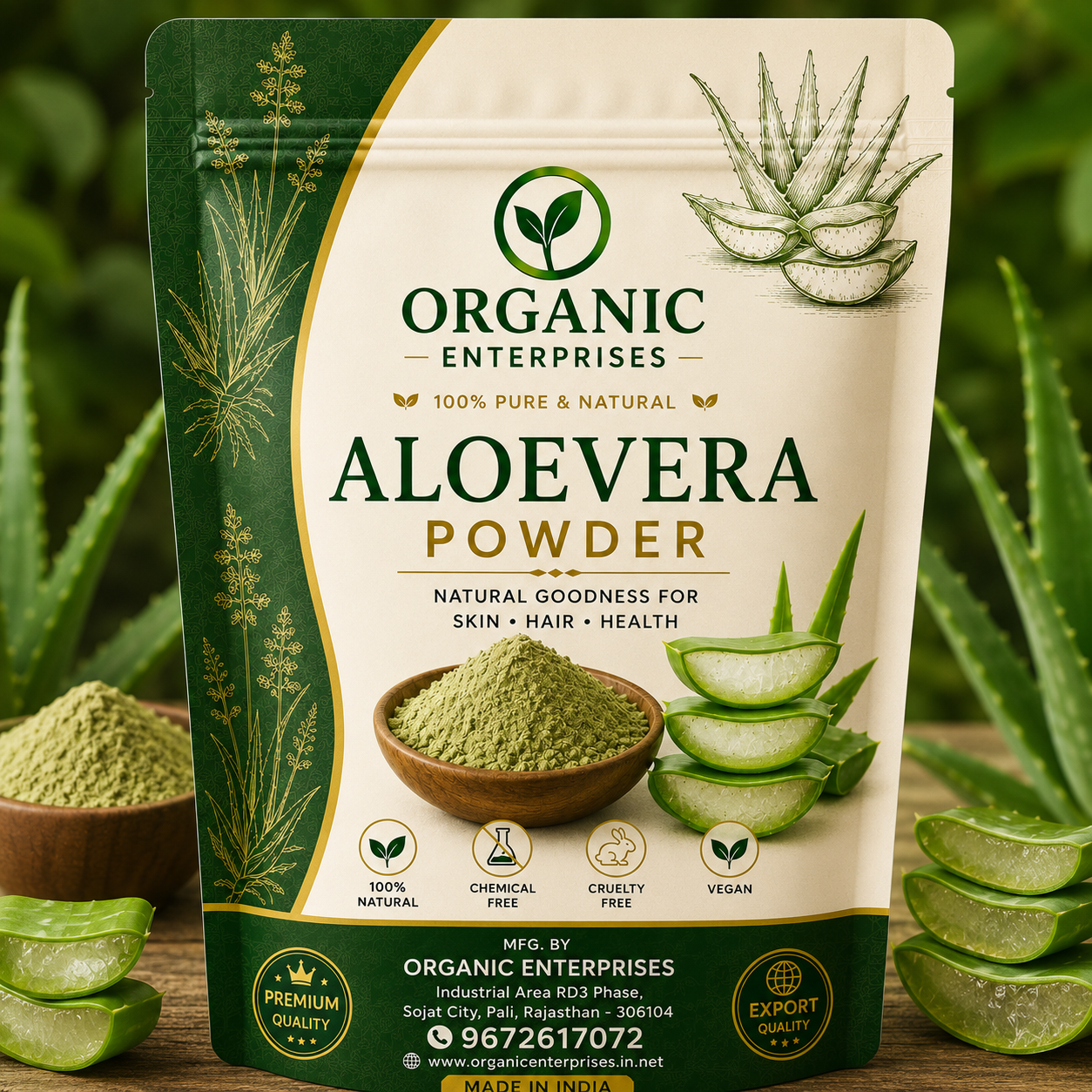 Premium Aloe Vera Powder